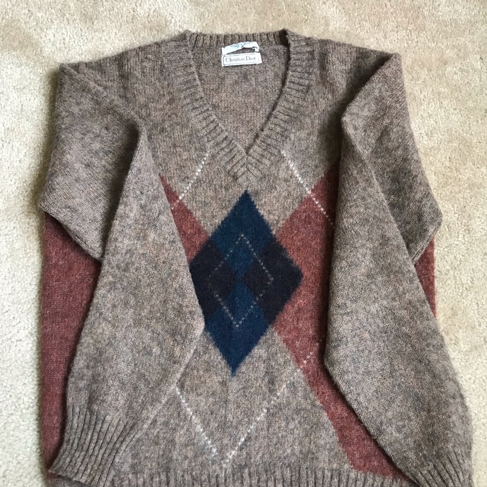 Vintage Wool Christian Dior sweater